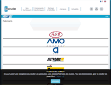 Tablet Screenshot of manudax.fr